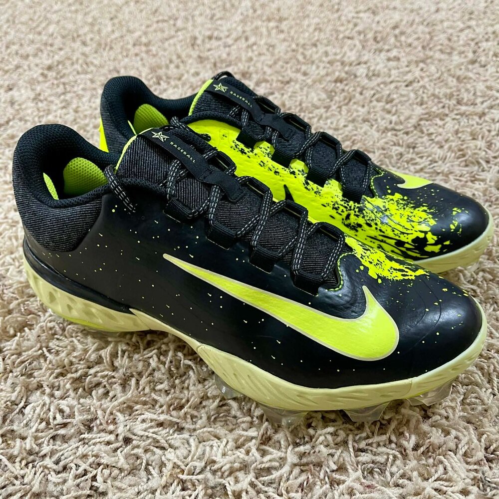 Nike Men’s Alpha Huarache Elite 4 Low MCS Baseball Cleats FV6096-001, Size 8.5